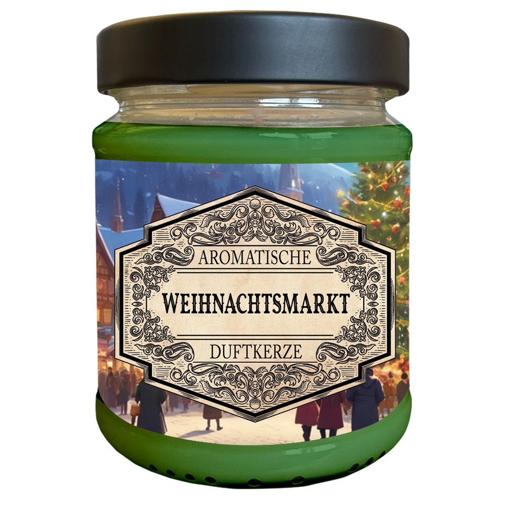Duftkerze Weihnachtsmarkt - Fantasy Scents