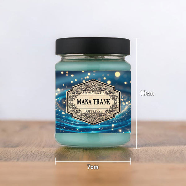 Grösse Duftkerze Manatrank