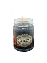 Pen and Paper Duftkerze Dungeon - Geschenk für Rollenspieler