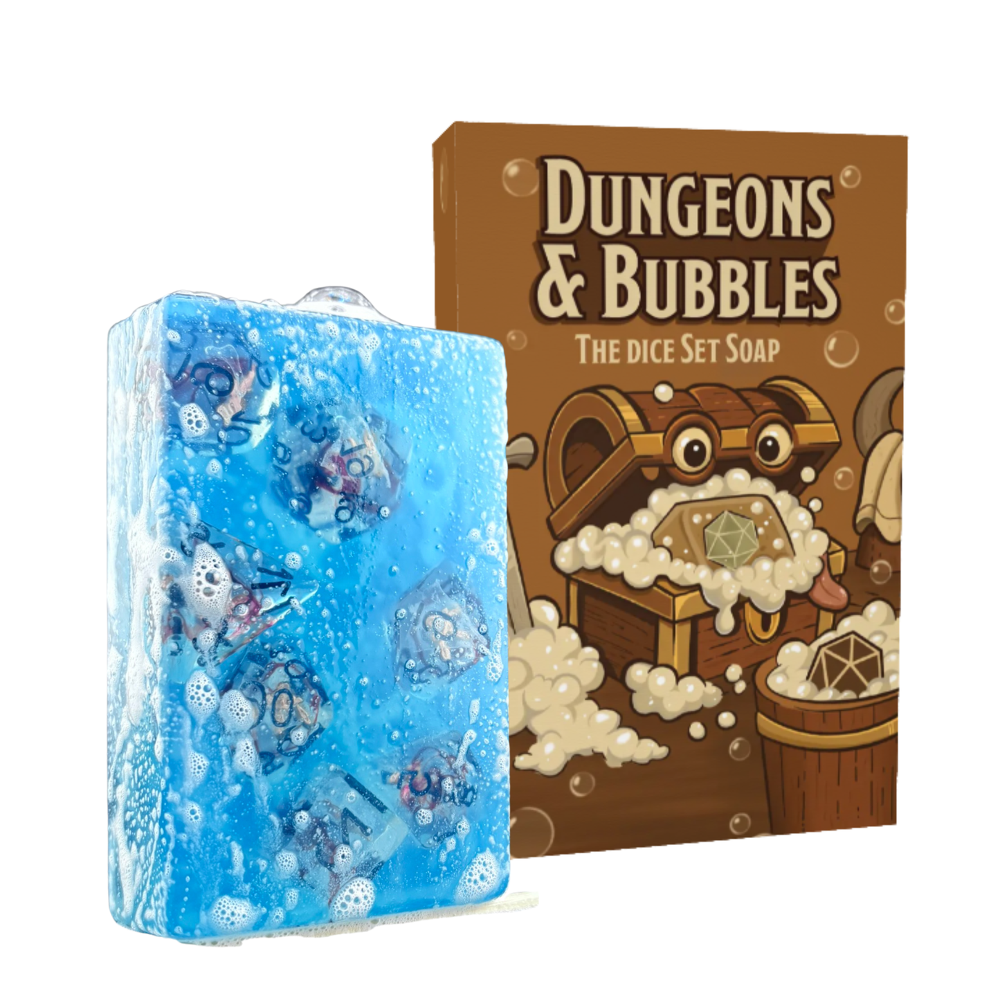 Dungeons and Bubbles The Dice Set Soap - Fantasy Scents