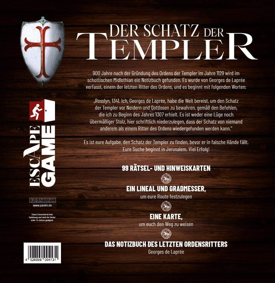 Escape Game: Der Schatz der Templer