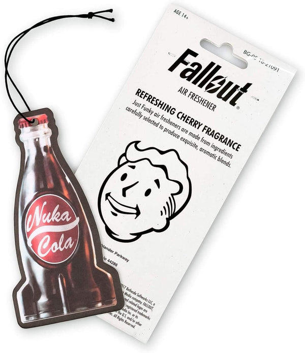 Lustiger Lufterfrischer mit der Ikonischen Nuka Cola Flasche aus der beliebten Videospielserie Fallout. Top-Produkte für Geeks und Nerds online kaufen.