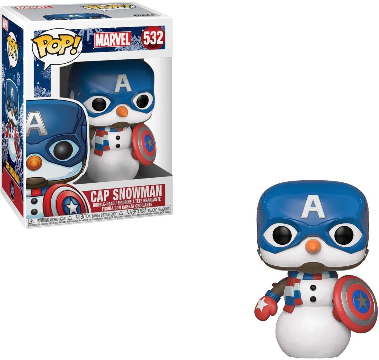 Funko PoP! Marvel: Holiday - Captain America