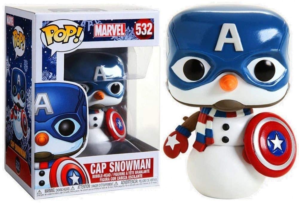 Funko PoP! Marvel: Holiday - Captain America