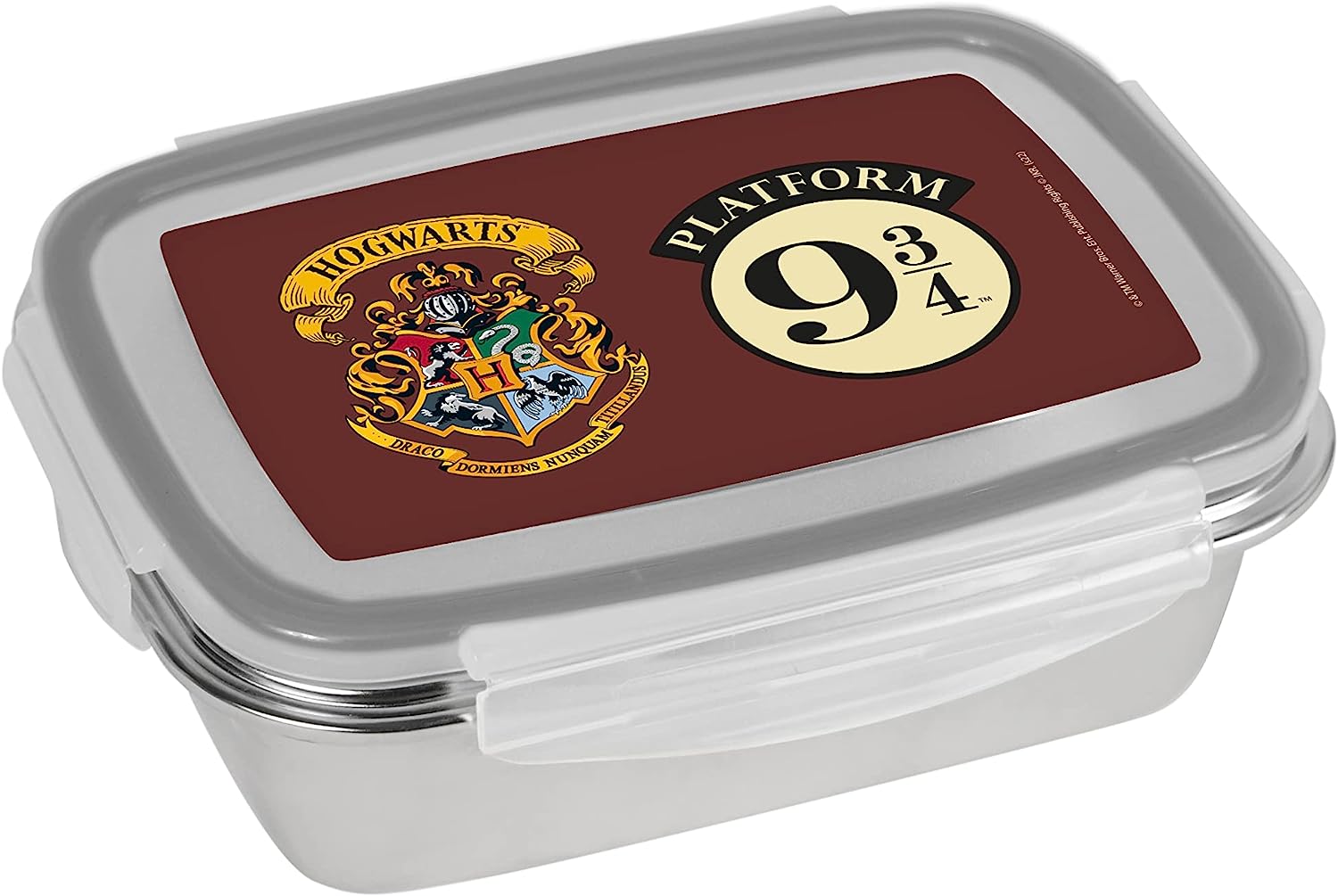Harry Potter - Gleis 9 3/4 und Wappen Brotdose