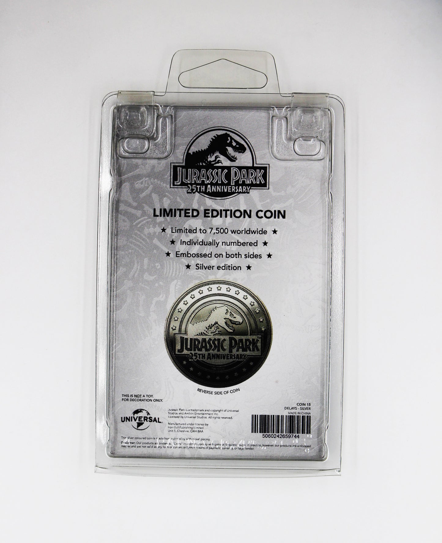 Jurassic Park - Sammelmünze Limited Edition