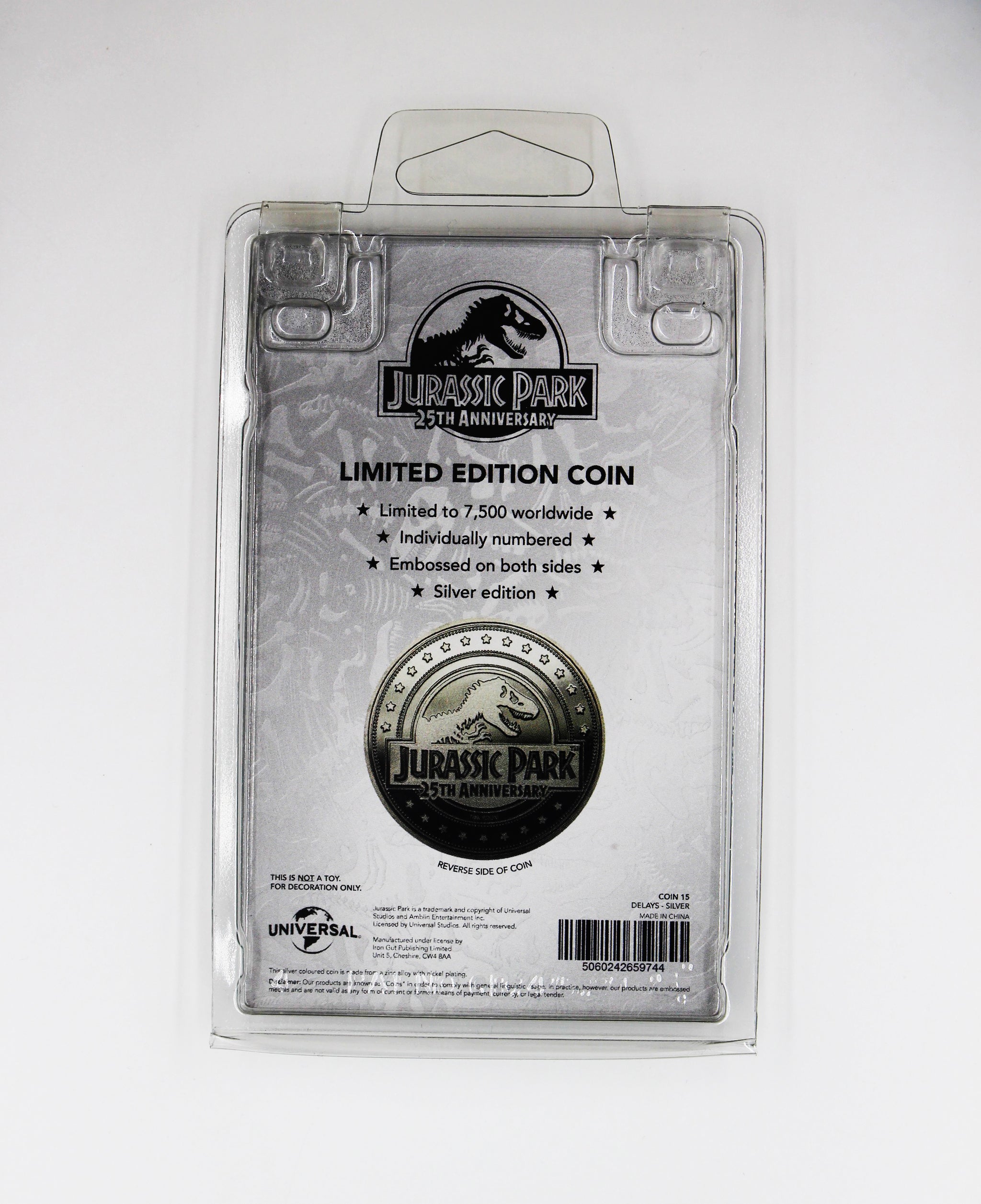 Jurassic Park - Sammelmünze Limited Edition