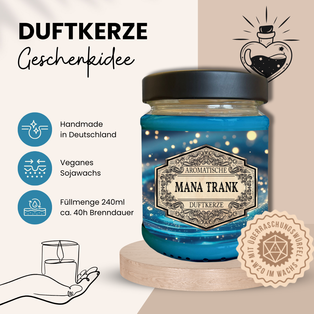 Fantasy Scents Duftkerze Mana Trank