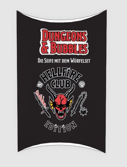 Hellfire Club Edition Dungeons and Bubbles - Stranger Things
