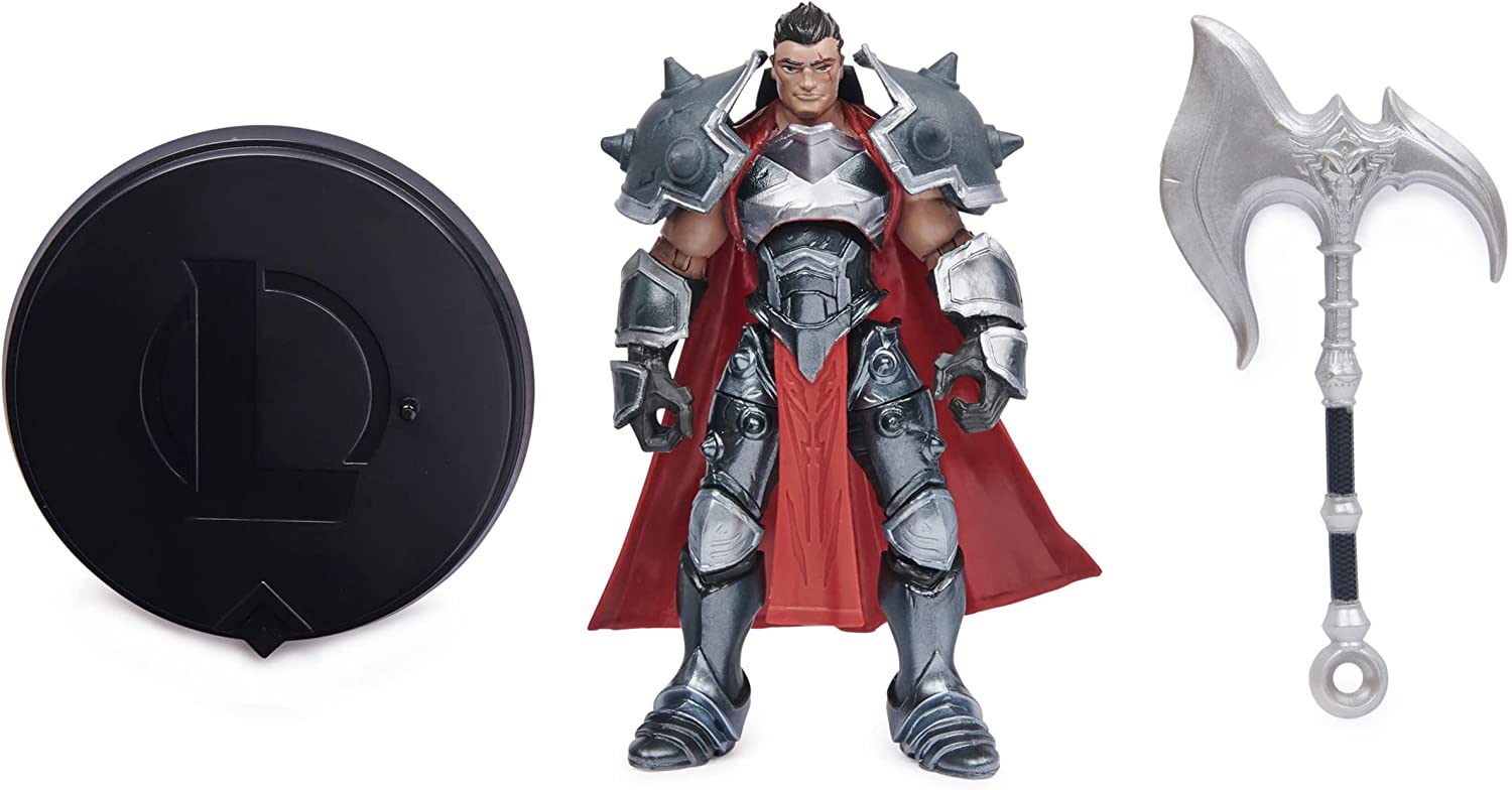 League of Legends Actionfigur von Darius "Der Hand von Noxus" mit Accessoire Axt. Top-Produkte für Geeks und Nerds online kaufen.