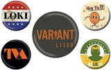 Loki - 5er Button Set