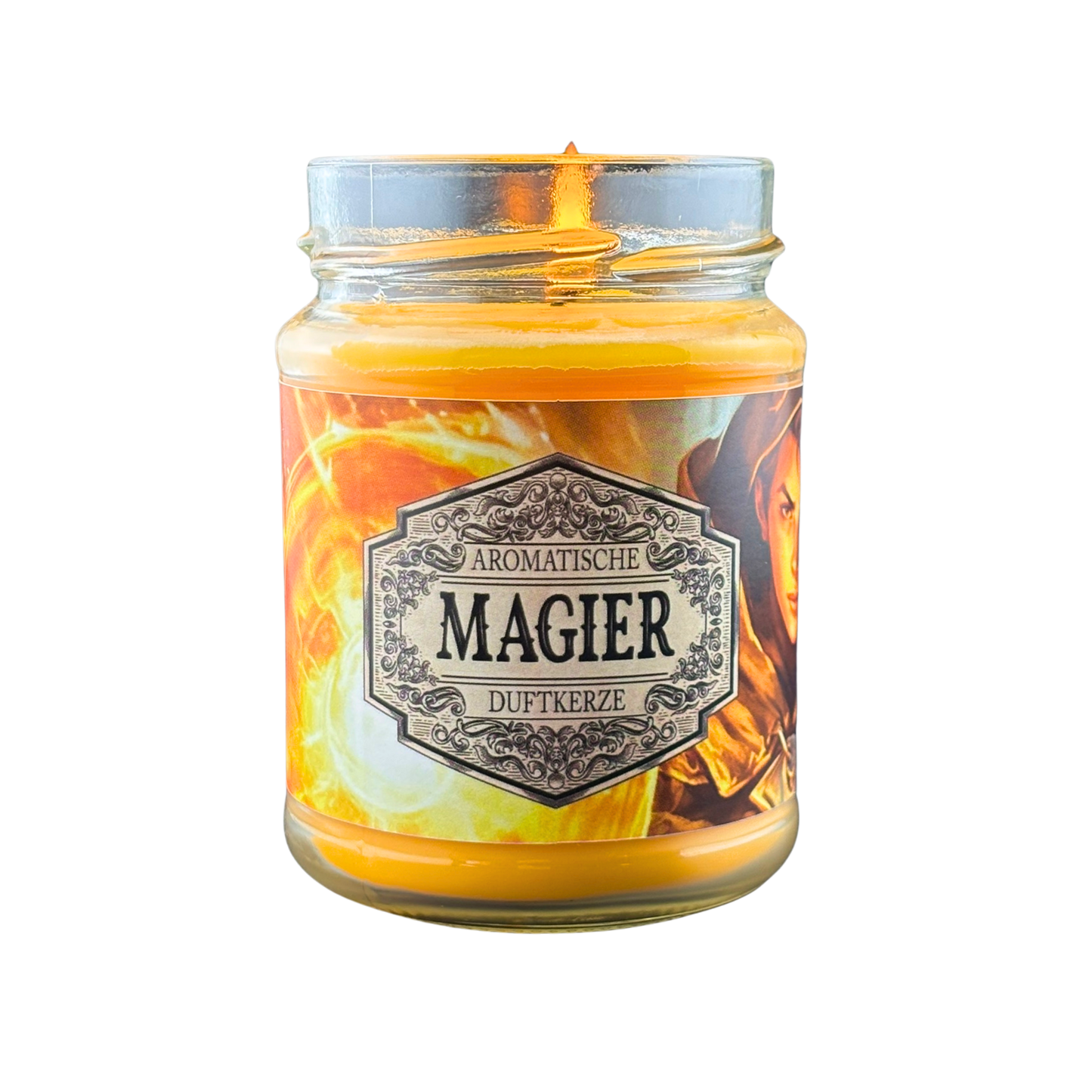 Pen and Paper Duftkerze Magier mit Überraschung, Würfel