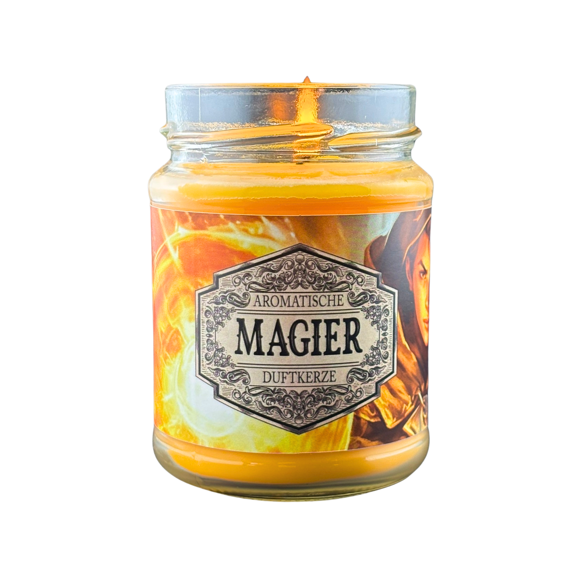 Pen and Paper Duftkerze Magier mit Überraschung, Würfel