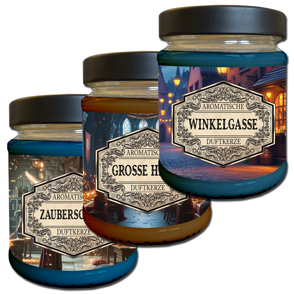 Magisches 3er Duftkerzen Bundle - Fantasy Scents