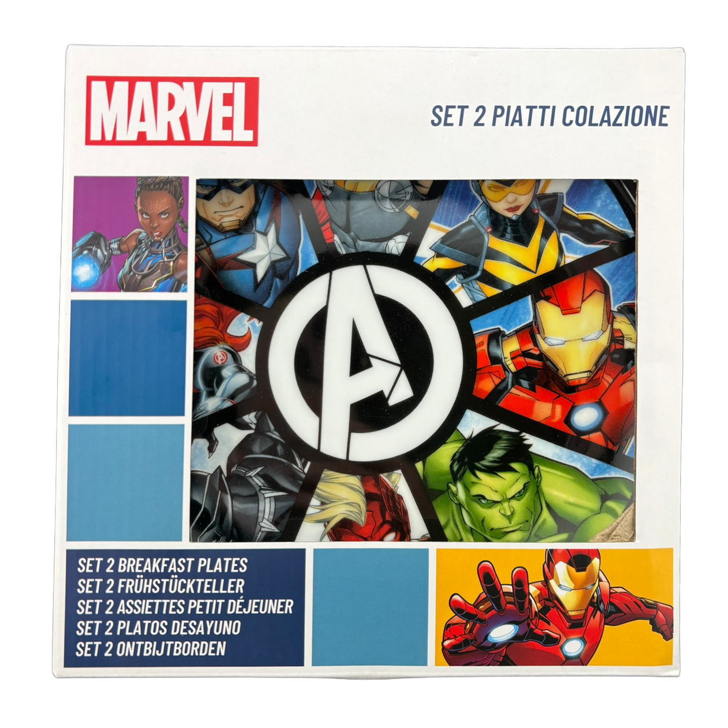 Marvel - Frühstücksteller - 2er Set