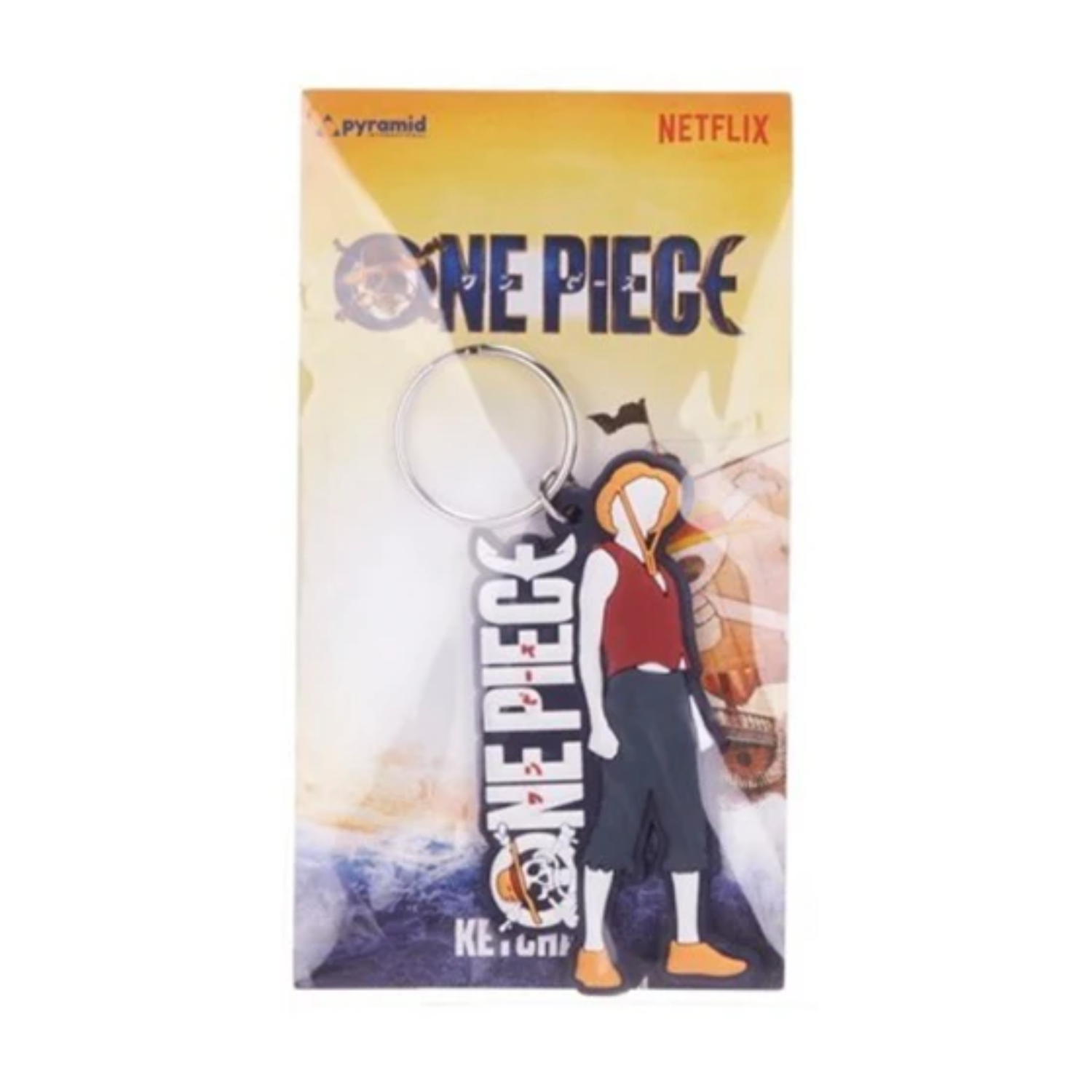 One Piece - Ruffy Schlüsselanhänger PVC