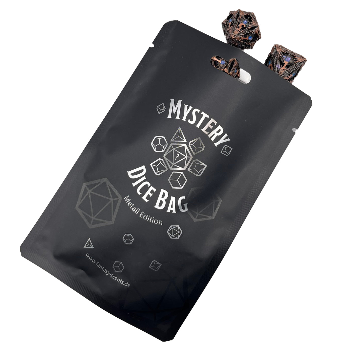 Mystery Dice Bag - Metall Edition - Überraschungswürfel Set