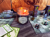 Dungeon Duftkerze, Pen and Paper Rollenspiel, Geschenk, Würfel