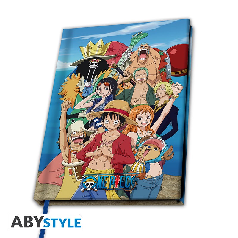 One Piece - Strohhut Bande - Notizbuch A5