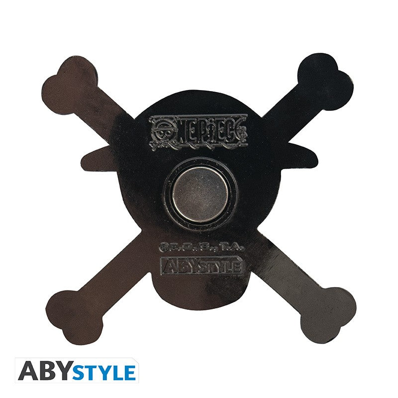 One Piece - Strohhut Skull Magnet