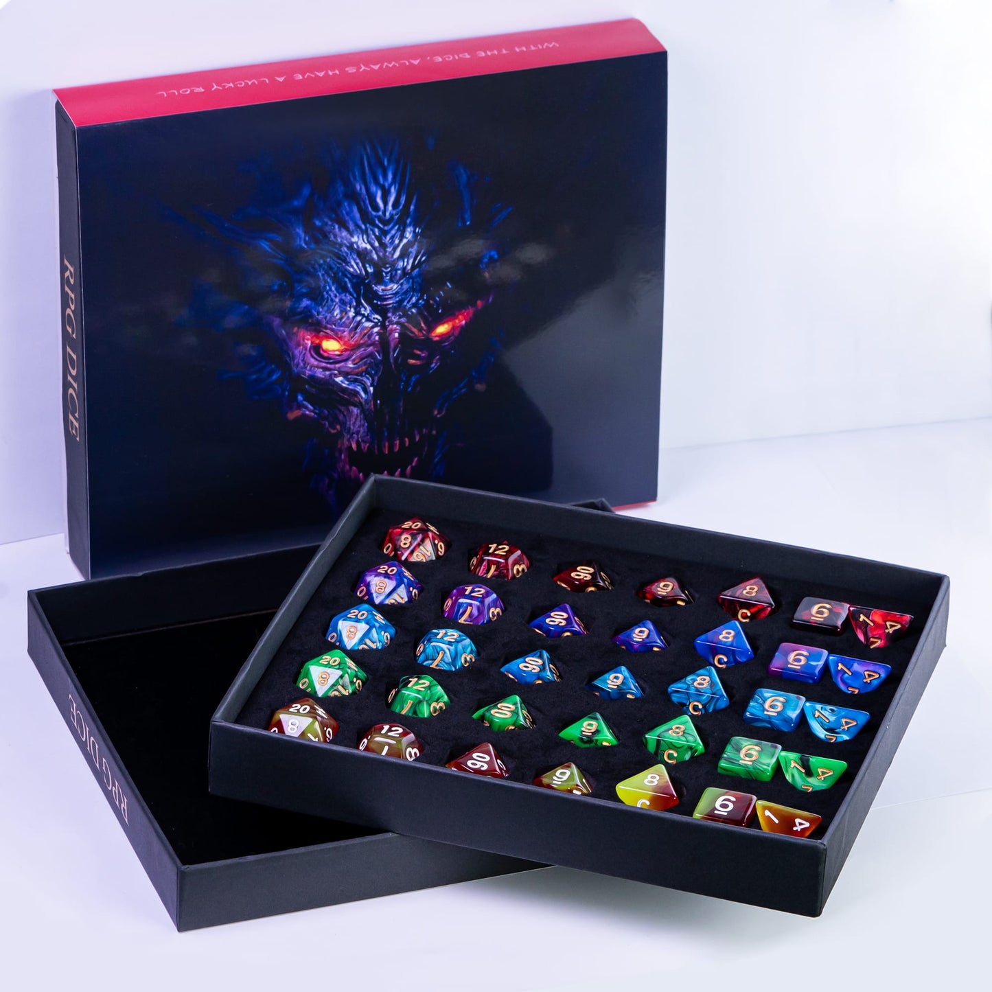 Würfelset Box Demon Edition