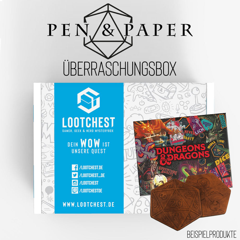 lootchest Pen and Paper - Überraschungsbox