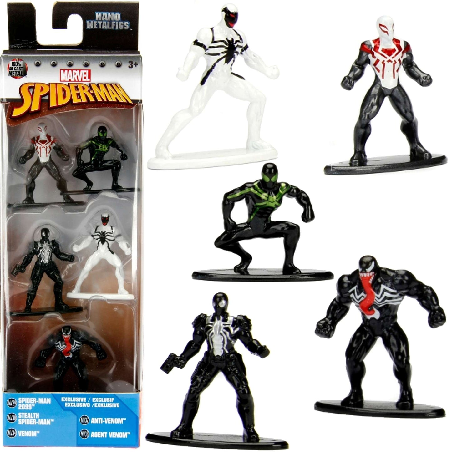 Spider-Man - Metall Figuren - Nano Pack