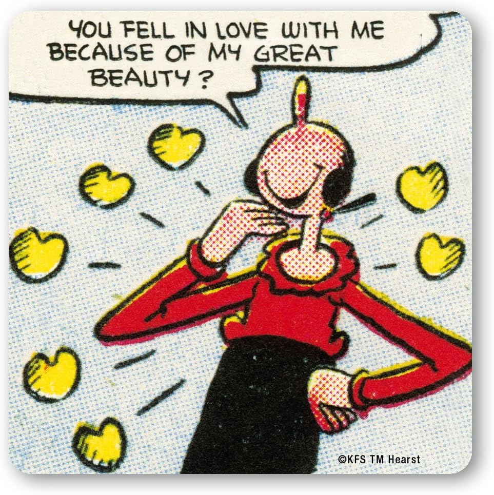 Popeye - Olivia Great Beauty Untersetzer