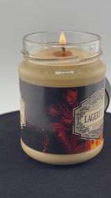 Duftkerze Lagerfeuer mit Überraschungswürfel - Fantasy Scents