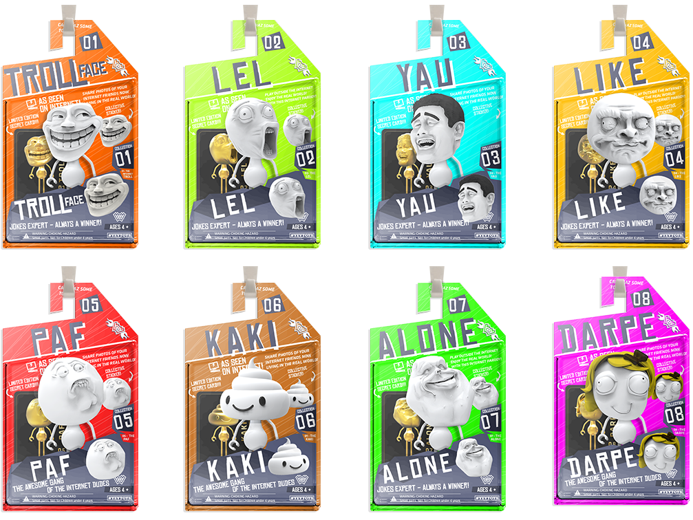 YetToys Meme Sammelfigur