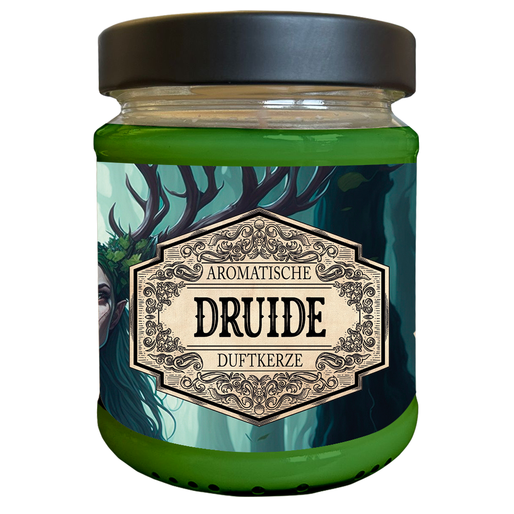 Duftkerze Druide mit Überraschungswürfel
