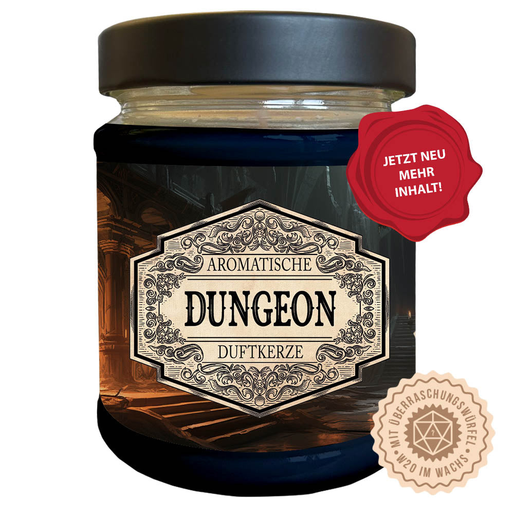 Duftkerze Dungeon Pen and Paper , dragons and dungeons kerze, fantasy scents