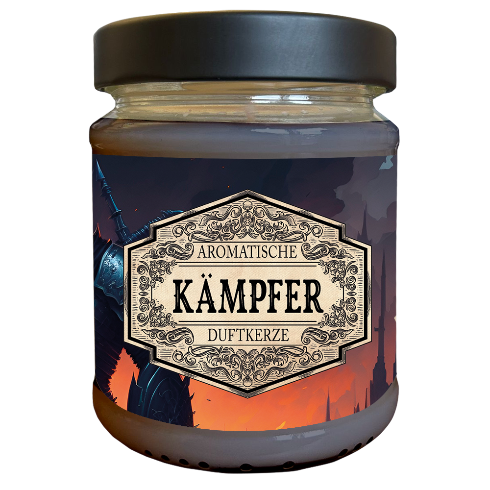 Duftkerze Kämpfer mit Überraschungswürfel
