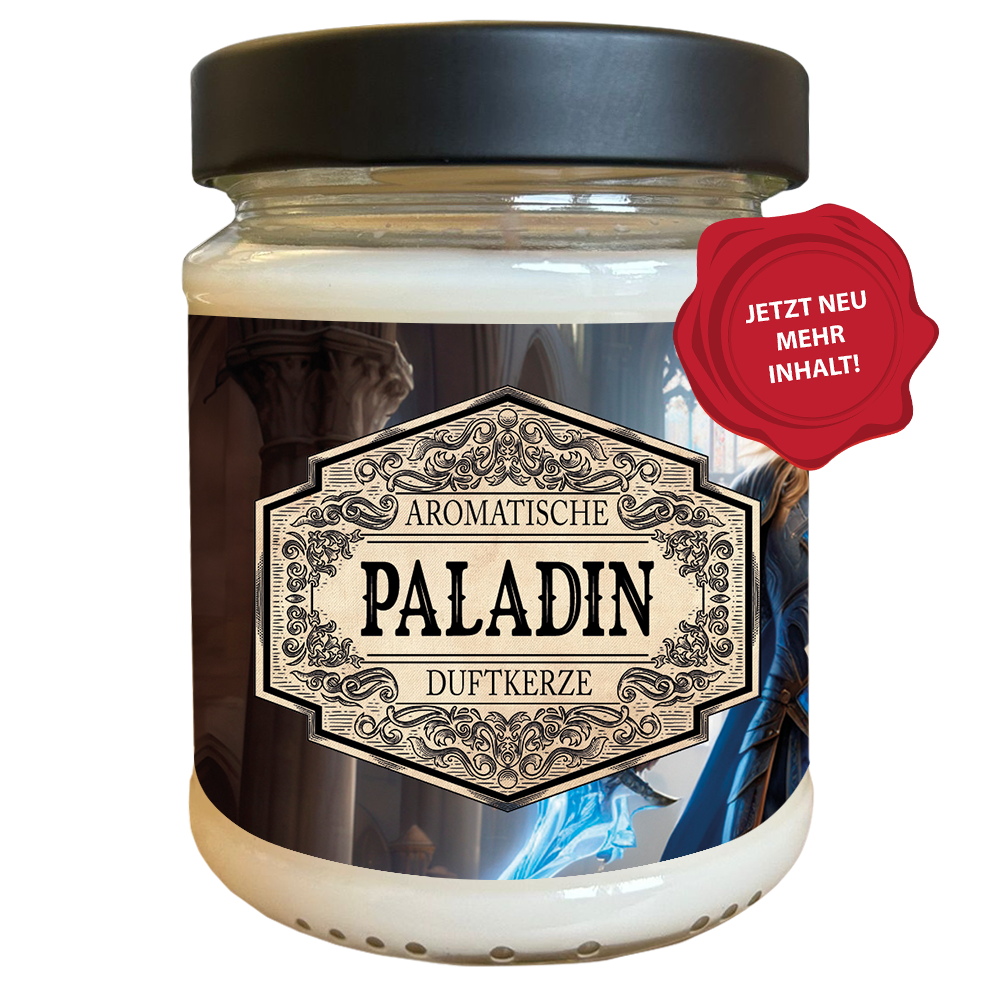 Duftkerze Paladin mit Überraschungswürfel