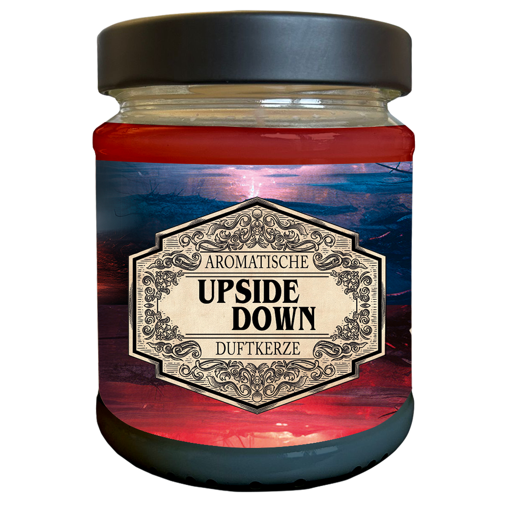 Duftkerze Upside Down mit Überraschungswürfel - Fantasy Scents