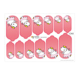 Pummeleinhorn Nailsticker - Pummelfee