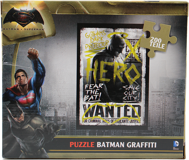 DC Universe - Batman V Superman - Puzzle Batman Graffiti