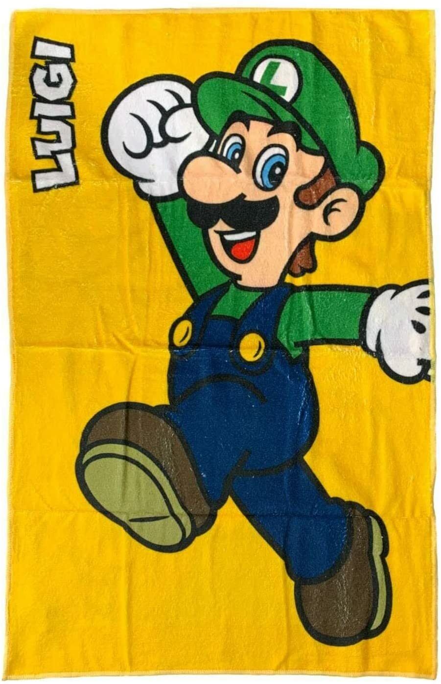 Super Mario - "Luigi" Sporthandtuch 50 x 80 cm