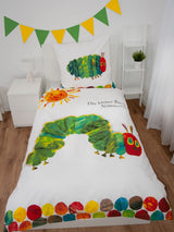 Die kleine Raupe Nimmersatt - Bettwäsche Set - Groß