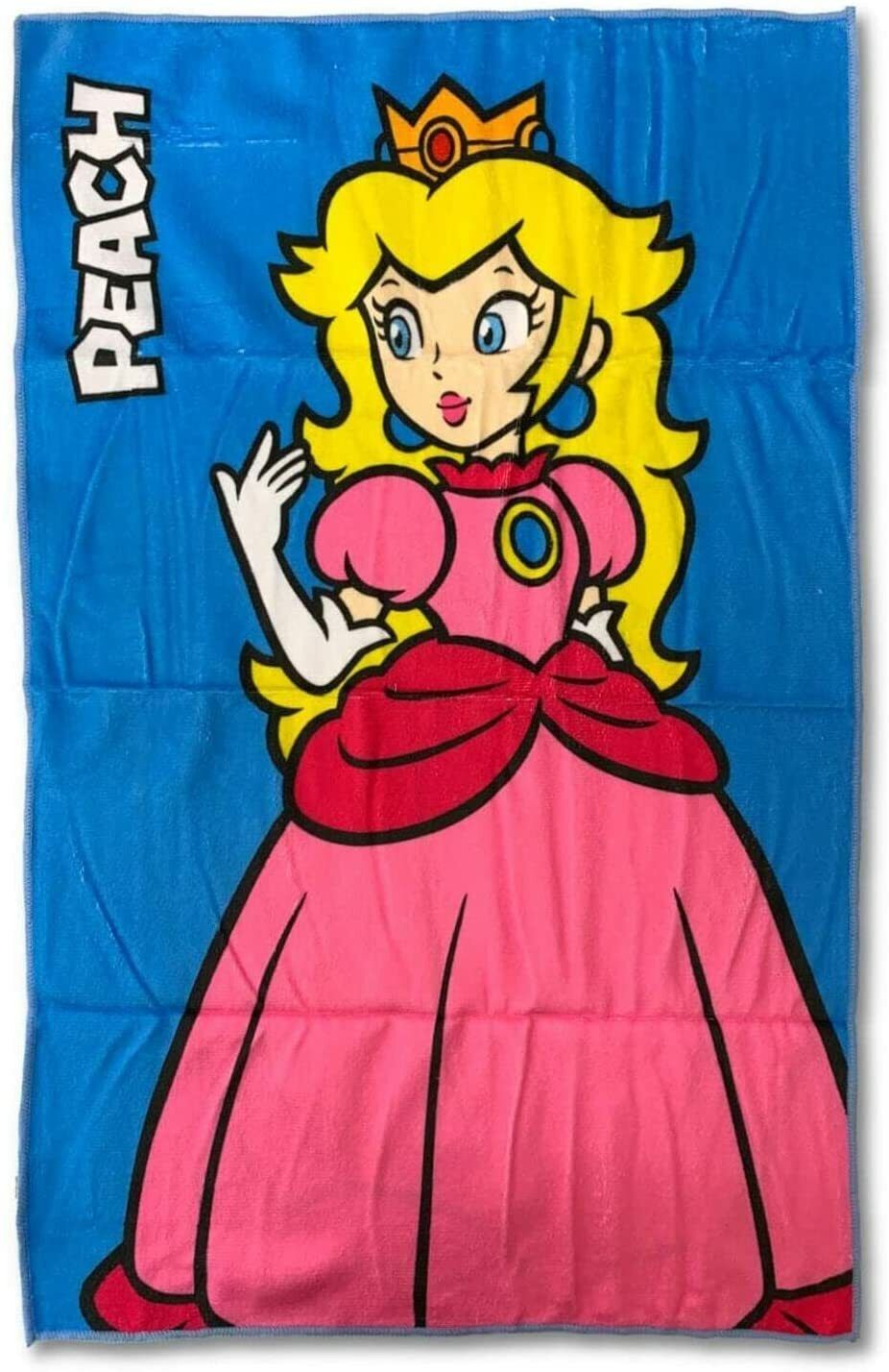 Super Mario - "Peach" Sporthandtuch 50 x 80 cm