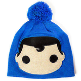Superman Mütze blau
