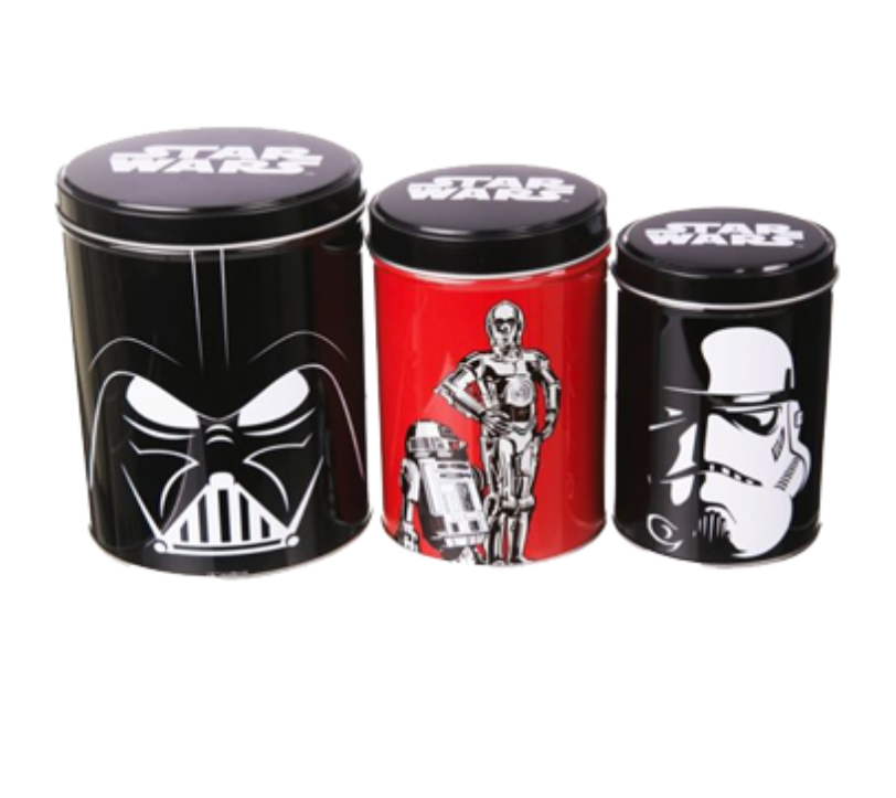 Star Wars - Aufbewahrungsdosen 3er Set