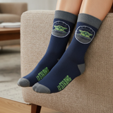 Mandalorian - Baby Yoda  - Socken (blau)