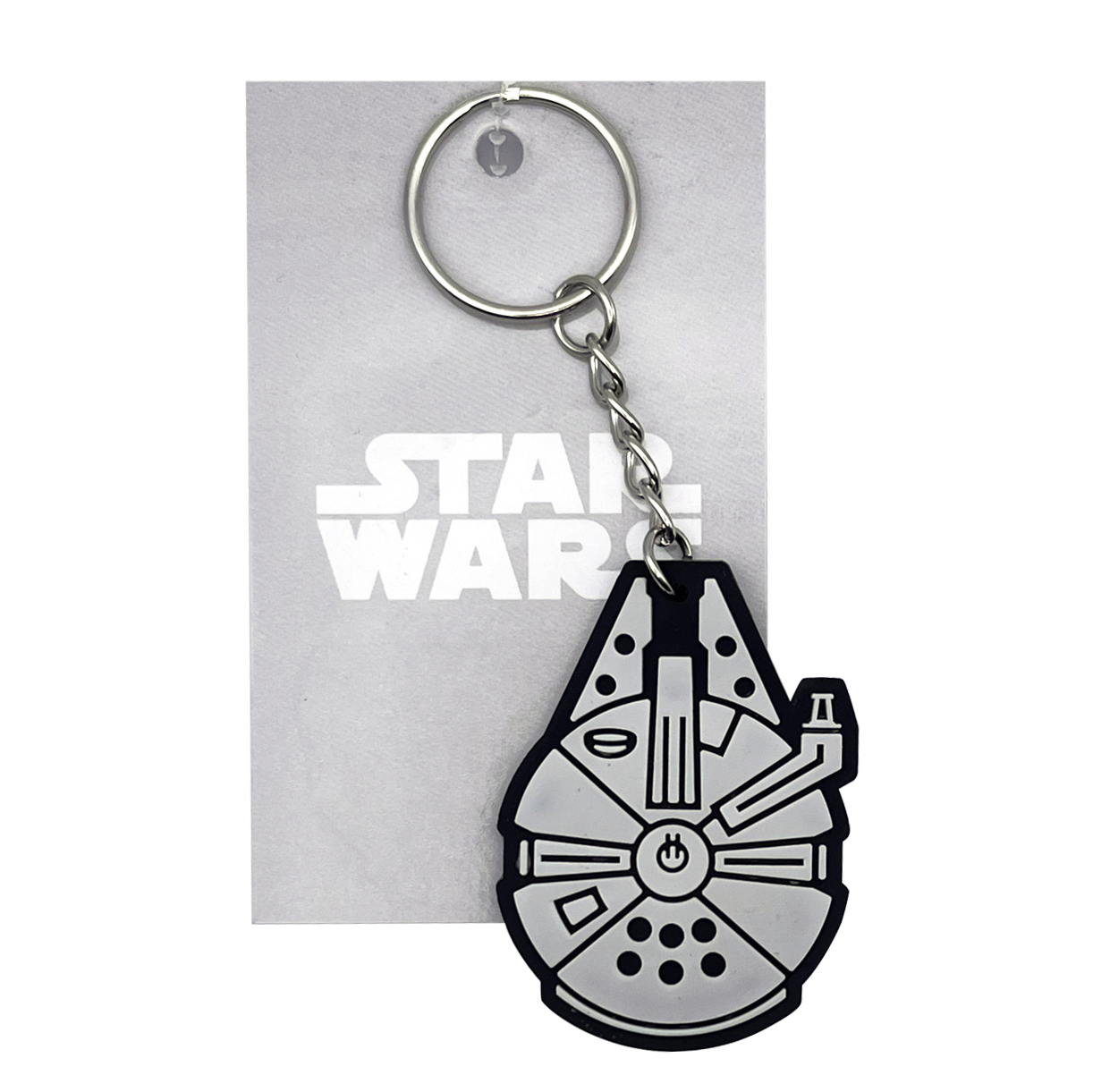 Star Wars - Millenium Falcon - Gummi Schlüsselanhänger