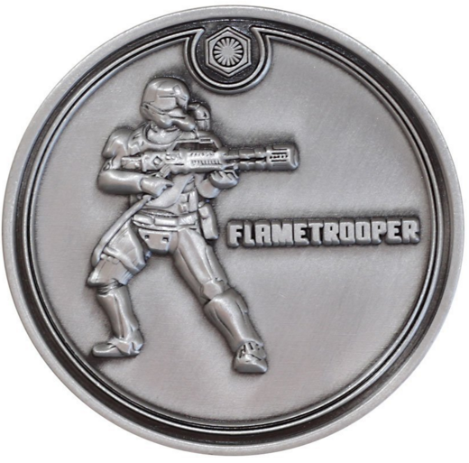 Star Wars Sammelmünze Flametrooper