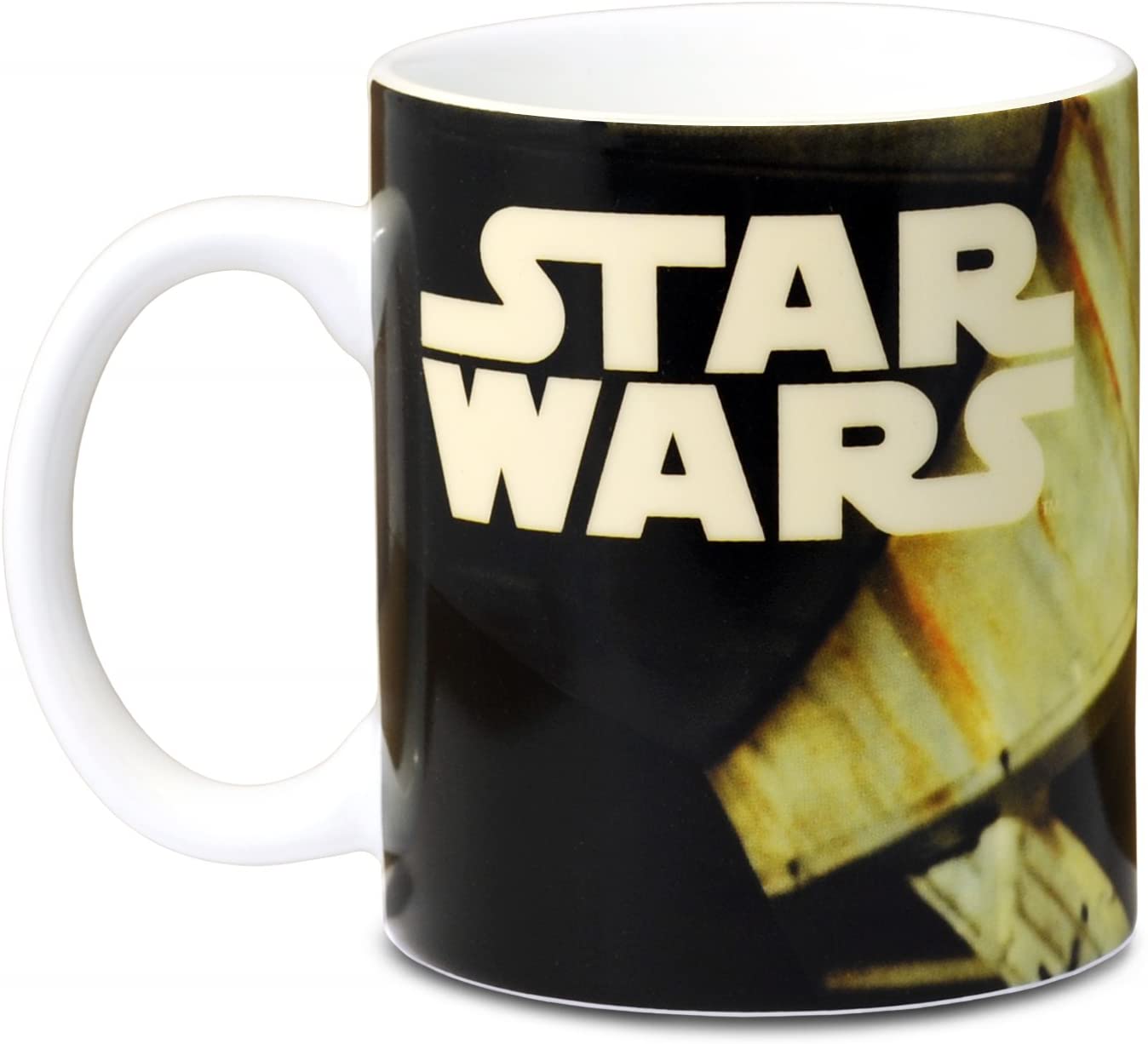 Tasse mit dem bekannten Weltraumschmuggler Han Solo aus den Star Wars Filmen. Top-Produkte für Geeks und Nerds online kaufen.