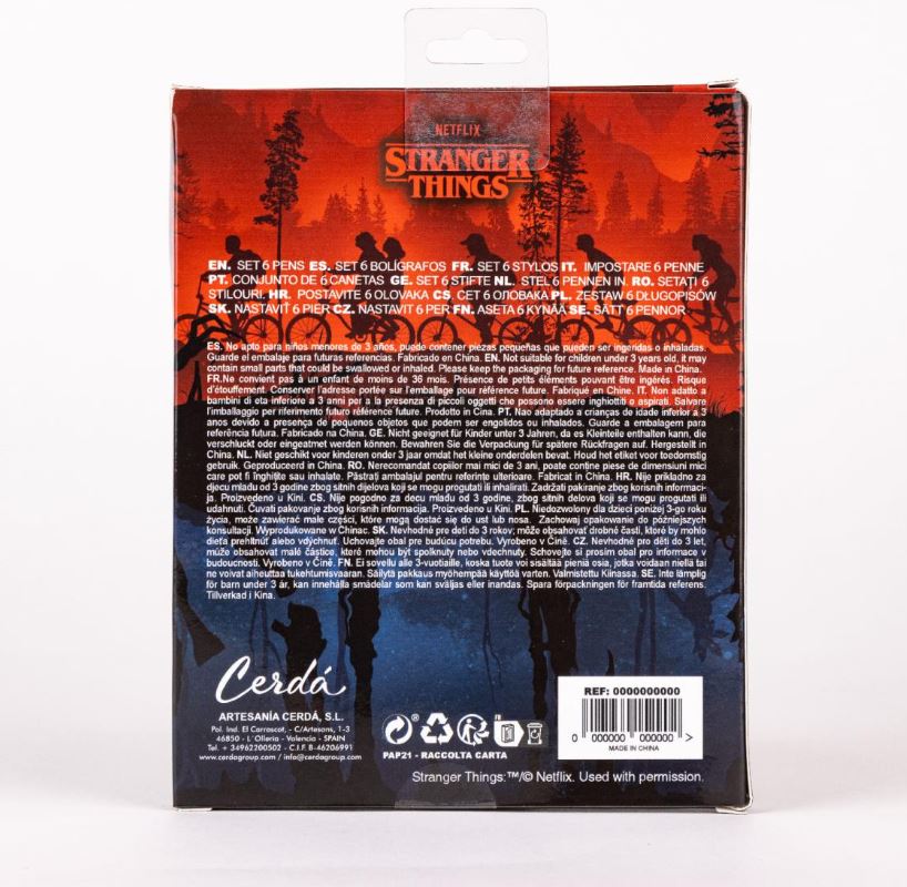 Stranger Things - Kugelschreiber Set