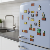 Nintendo - Super Mario - Magnet Set mit 23 Magneten