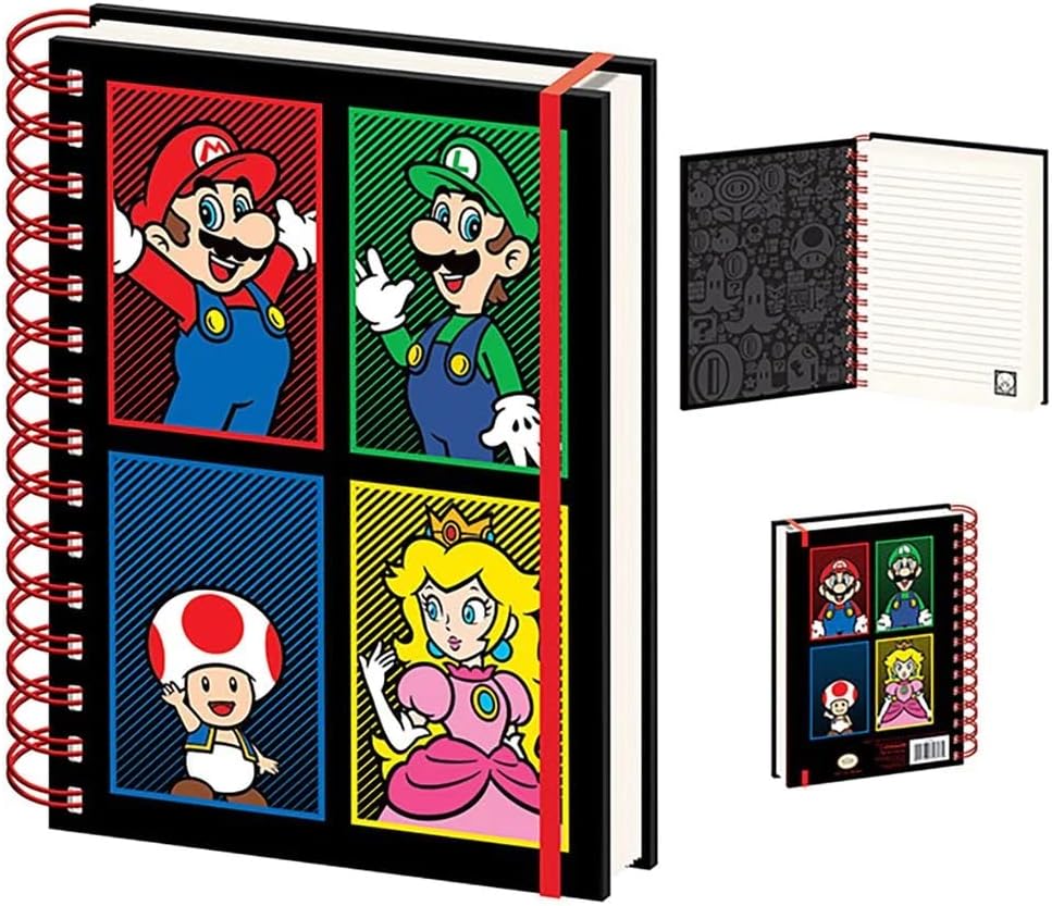 Super Mario - Notizbuch - A5