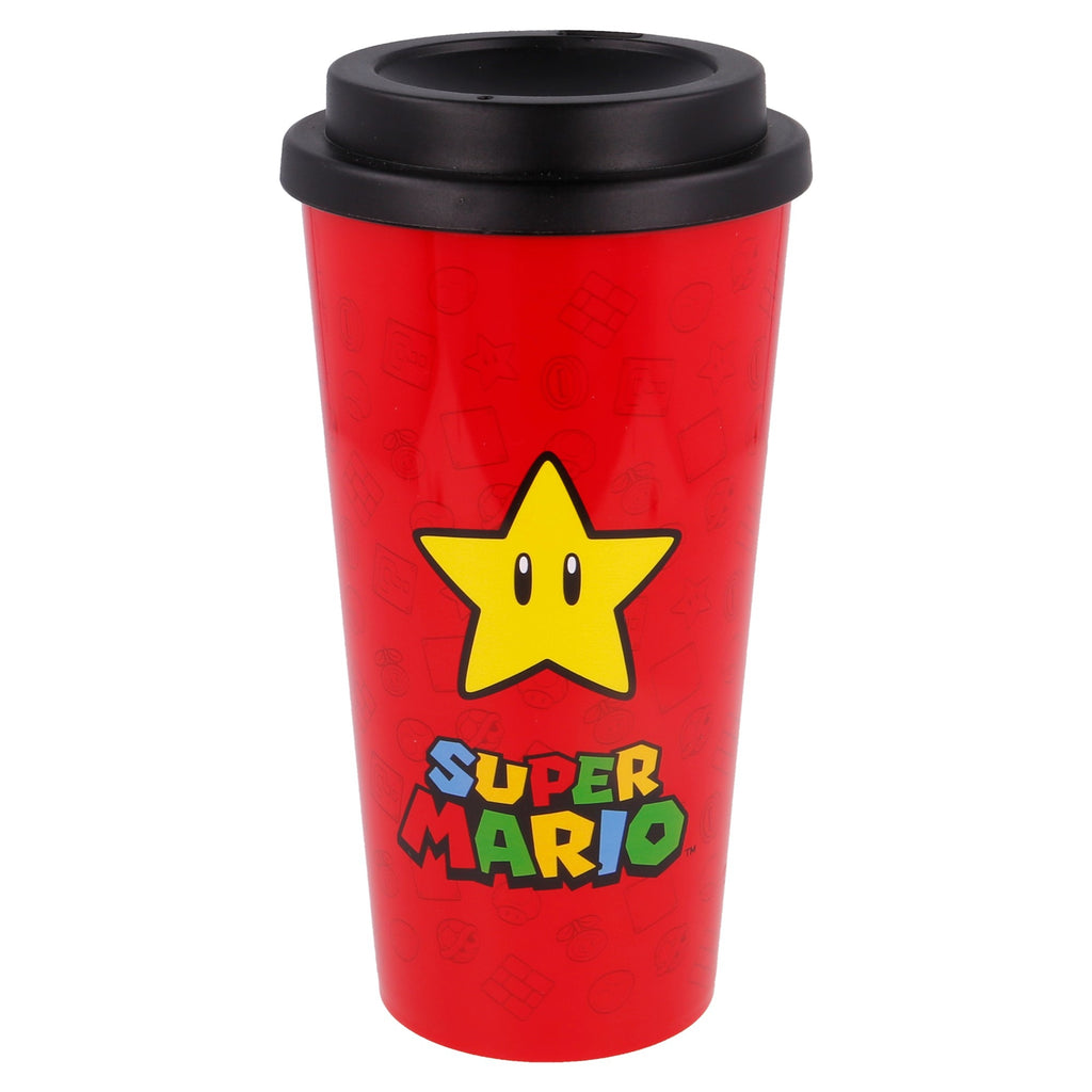 Praktischer Coffee to go Becher für unterwegs im Super Mario Design, für echte Fans des Franchise ein Muss. Top-Produkte für Geeks und Nerds online kaufen.